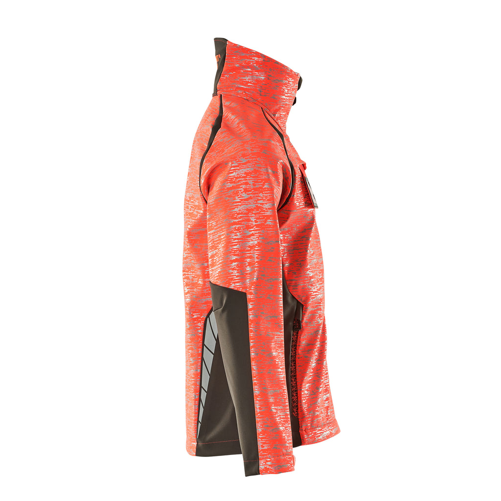 Mascot 19202 291 22218 Hi Vis Red Dark Anthracite Right