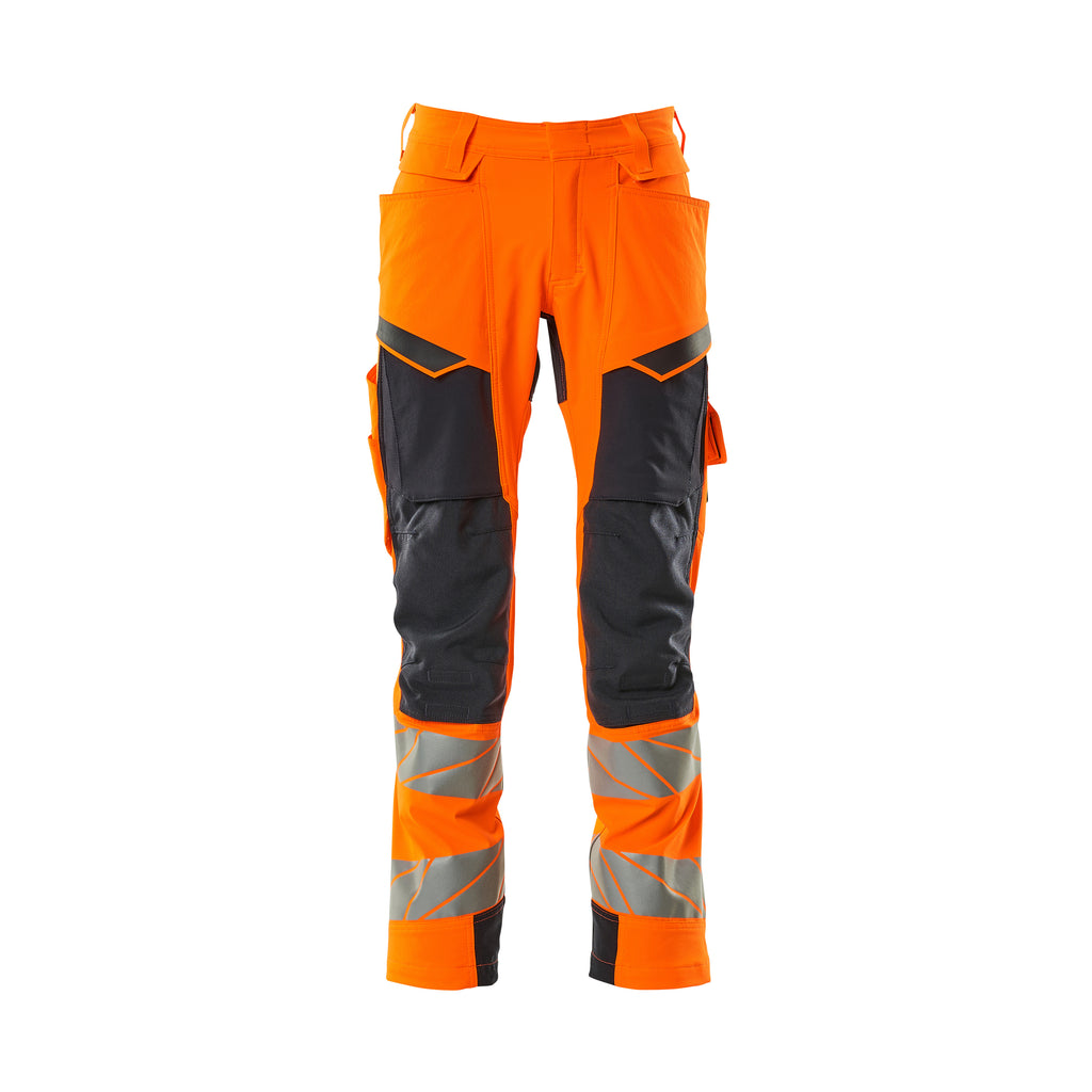 Mascot 19279 510 14010 Hi Vis Orange Dark Navy Front