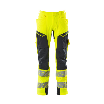 Mascot 19279 510 17010 Hi Vis Yellow Dark Navy Front