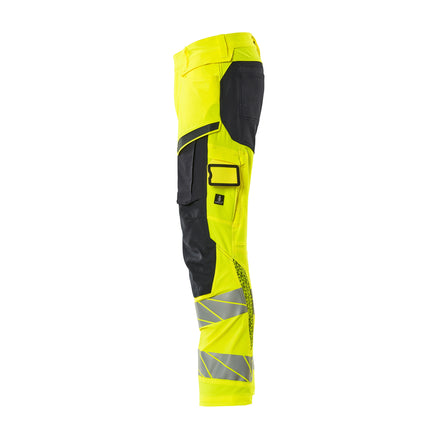 Mascot 19279 510 17010 Hi Vis Yellow Dark Navy Left