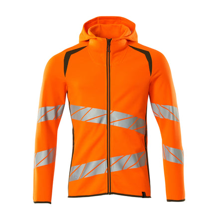Mascot 19284 781 1433 Hi Vis Orange Moss Green Front