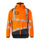 Mascot 19301 231 14010 Outer Shell Jacket Hi Vis Orange Dark Navy Front