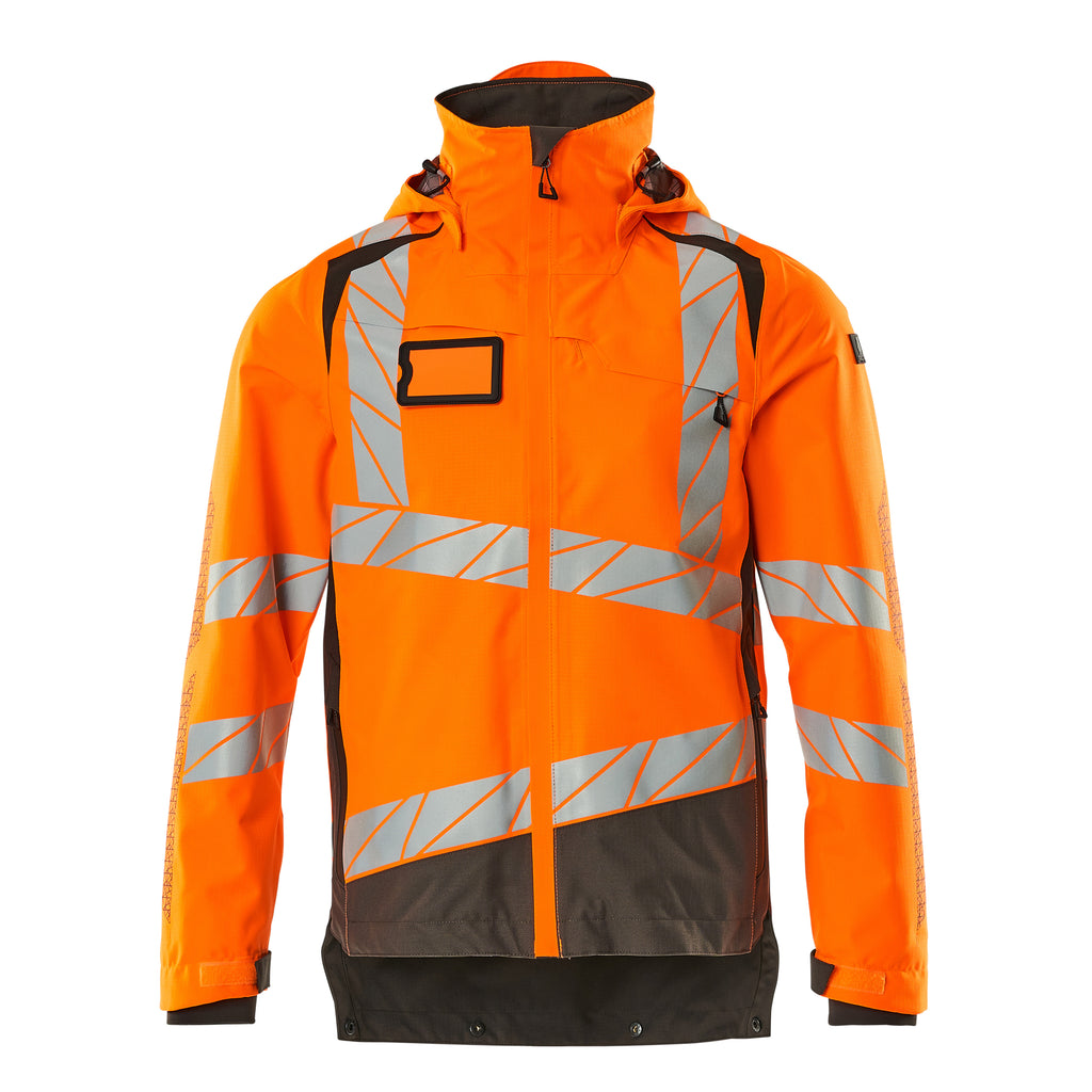 Mascot 19301 231 1418 Outer Shell Jacket Hi Vis Orange Dark Anthracite Front