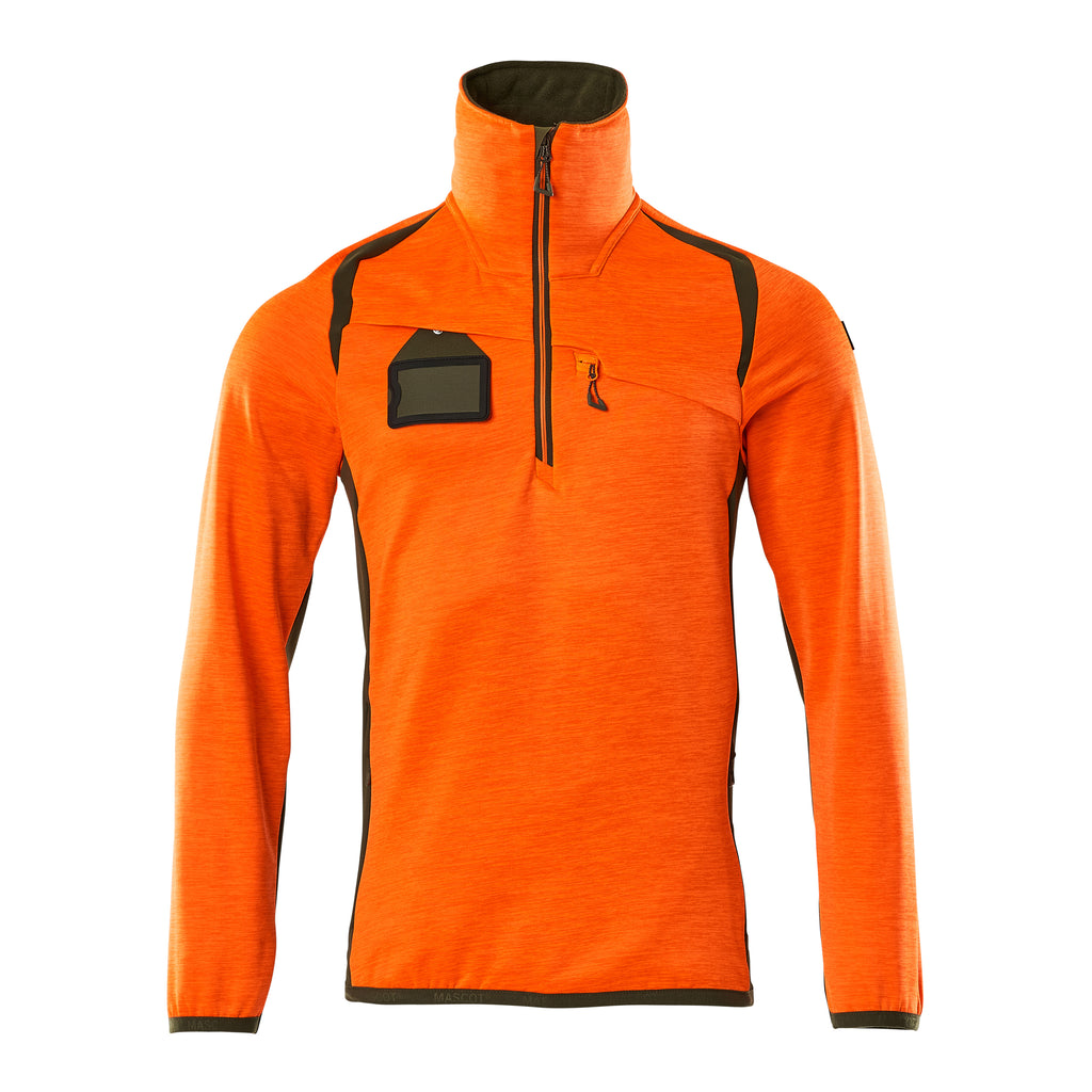 Mascot 19303 316 1433 Hi Vis Orange Moss Green Front