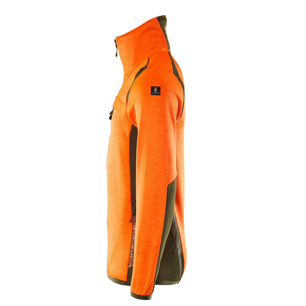 Mascot 19303 316 1433 Hi Vis Orange Moss Green Left