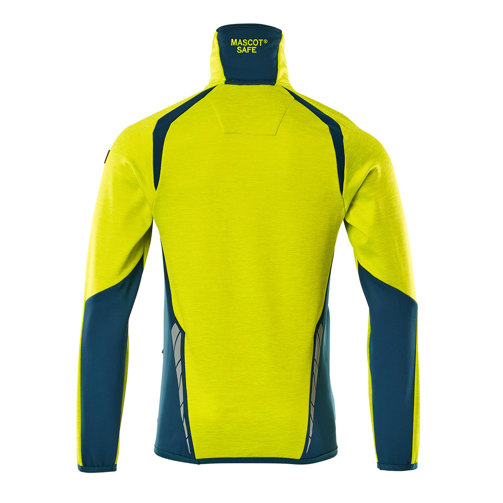 Mascot 19303 316 1744 Hi Vis Yellow Dark Petroleum Back