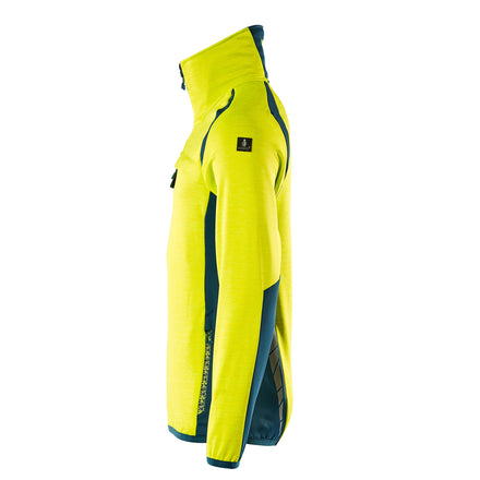 Mascot 19303 316 1744 Hi Vis Yellow Dark Petroleum Left