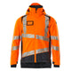 Mascot 19335 231 14010 Winter Jacket Hi Vis Orange Dark Navy Front