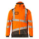 Mascot 19335 231 1418 Winter Jacket Hi Vis Orange Dark Anthracite Front