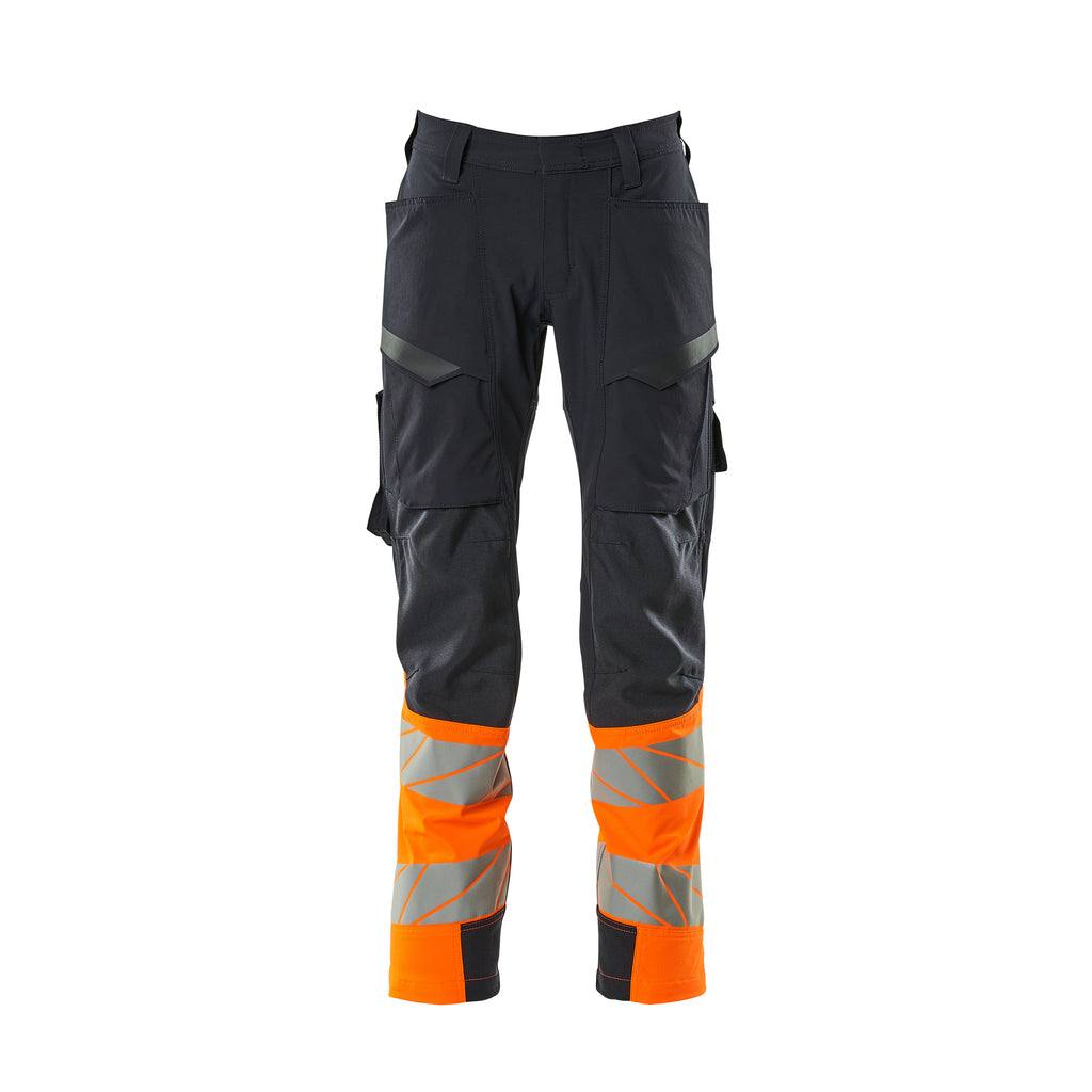 Mascot 19379 510 01014 Dark Navy Hi Vis Orange Front