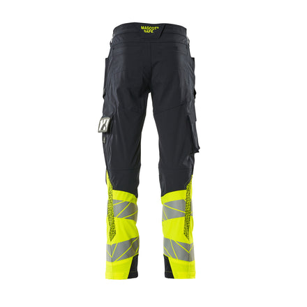 Mascot 19379 510 01017 Dark Navy Hi Vis Yellow Back