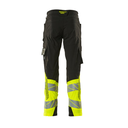 Mascot 19379 510 0917 Black Hi Vis Yellow Back
