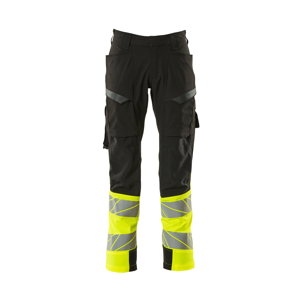 Mascot 19379 510 0917 Black Hi Vis Yellow Front