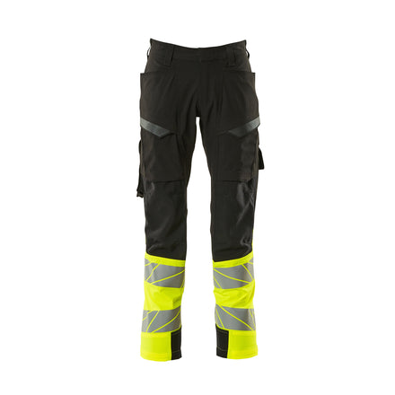 Mascot 19379 510 0917 Black Hi Vis Yellow Front