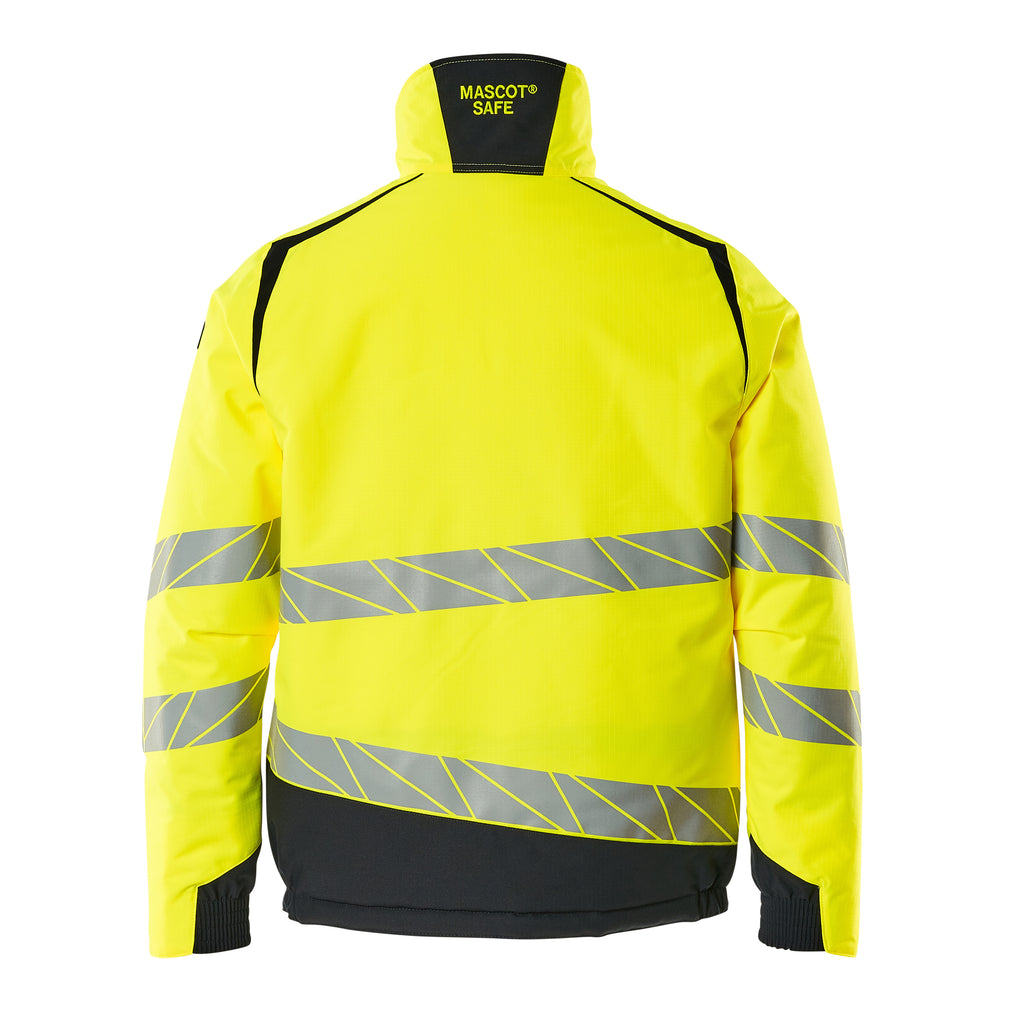 Mascot 19435 231 17010 Hi Vis Yellow Dark Navy Back