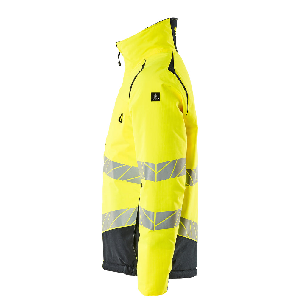 Mascot 19435 231 17010 Hi Vis Yellow Dark Navy Left