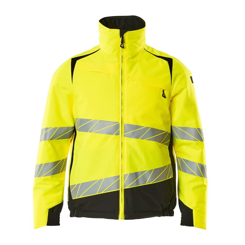 Mascot 19435 231 1709 Hi Vis Yellow Black Front