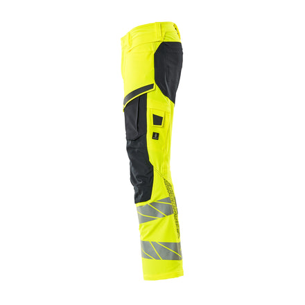 Mascot 19479 711 17010 Hi Vis Yellow Dark Navy Left
