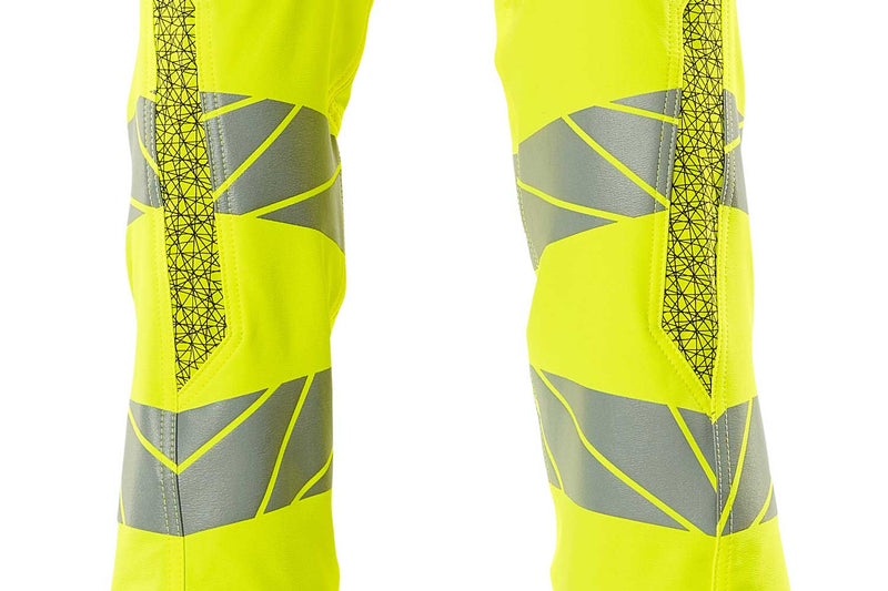 Mascot 19479 711 1709 Hi Vis Trousers Fluerescent And Reflective Feature