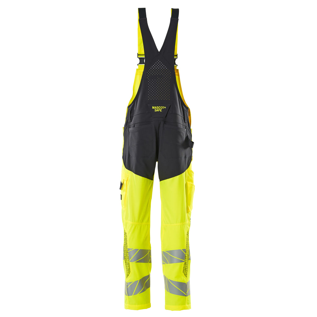 Mascot 19569 236 17010 Hi Vis Yellow Dark Navy Back