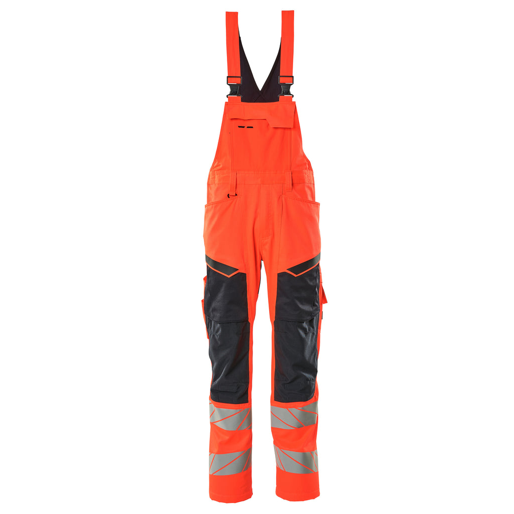 Mascot 19569 236 22210 Hi Vis Red Dark Navy Front