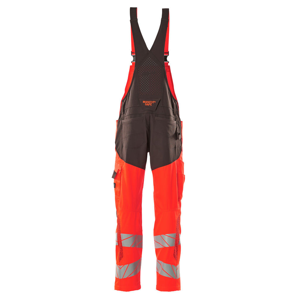 Mascot 19569 236 22218 Hi Vis Red Dark Anthracite Back