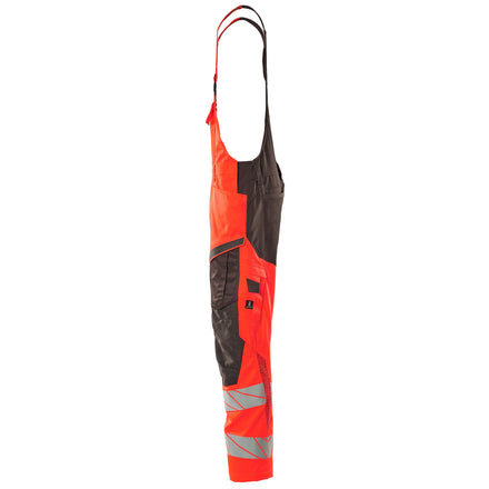 Mascot 19569 236 22218 Hi Vis Red Dark Anthracite Left