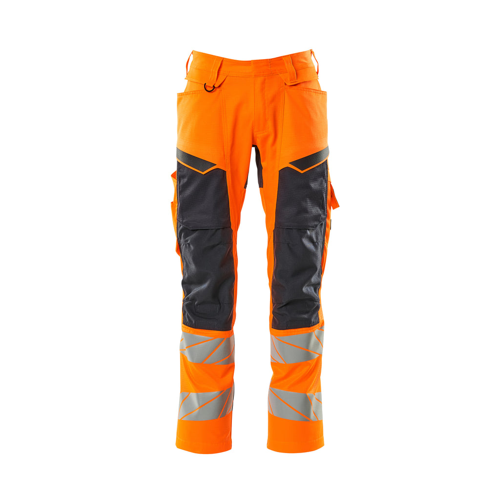 Mascot 19579 236 14010 Hi Vis Orange Dark Navy Front