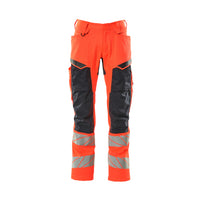 Mascot 19579 236 22210 Hi Vis Red Dark Navy Front
