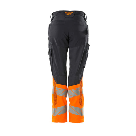 Mascot 19678 236 01014 Dark Navy Hi Vis Orange Back