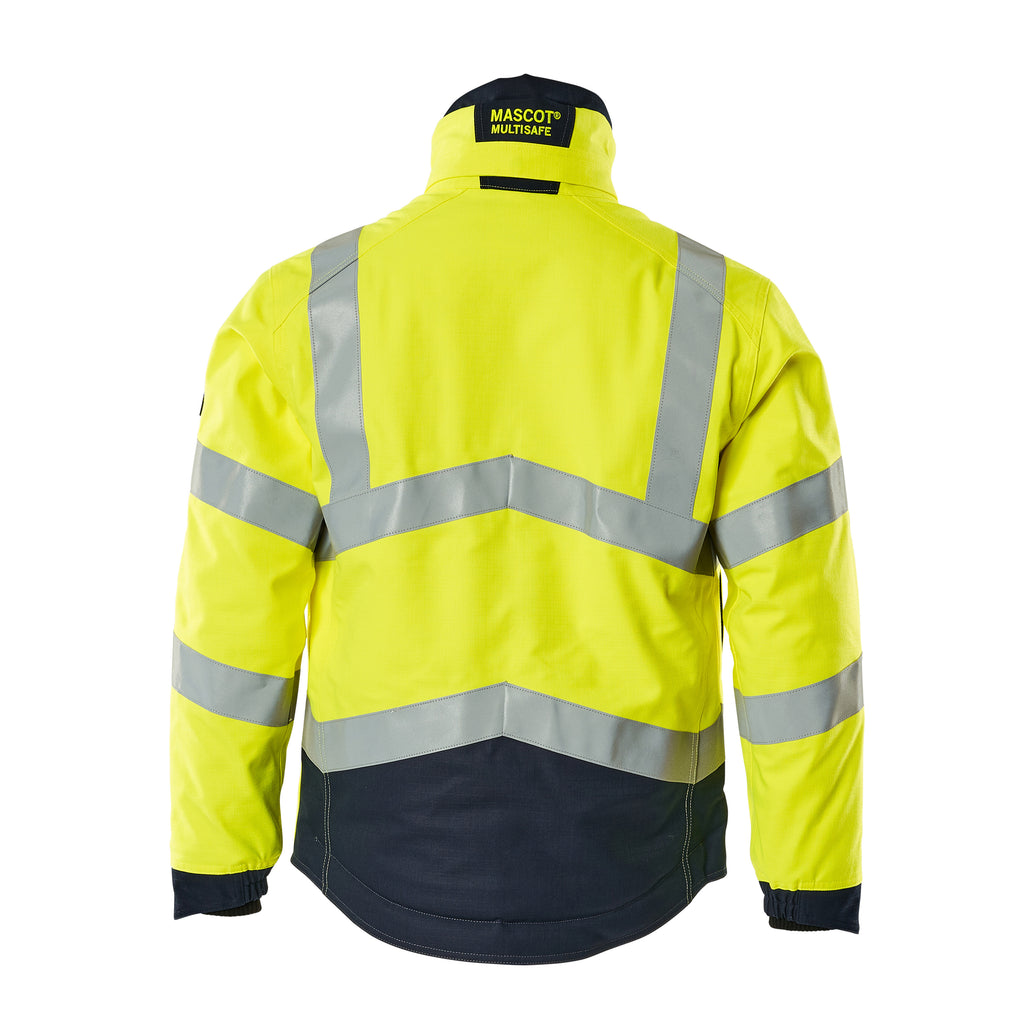 Mascot 19835 217 17010 Hi Vis Yellow Dark Navy Back