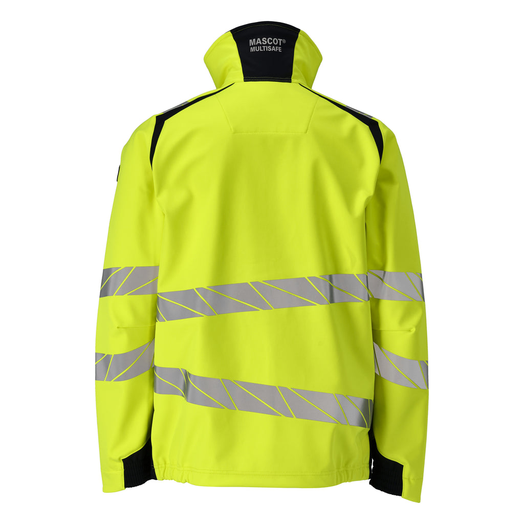 Mascot 21002 335 17010 Hi Vis Yellow Dark Navy Back