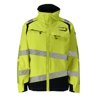 Mascot 21009 284 17010 Hi Vis Yellow Dark Navy Front
