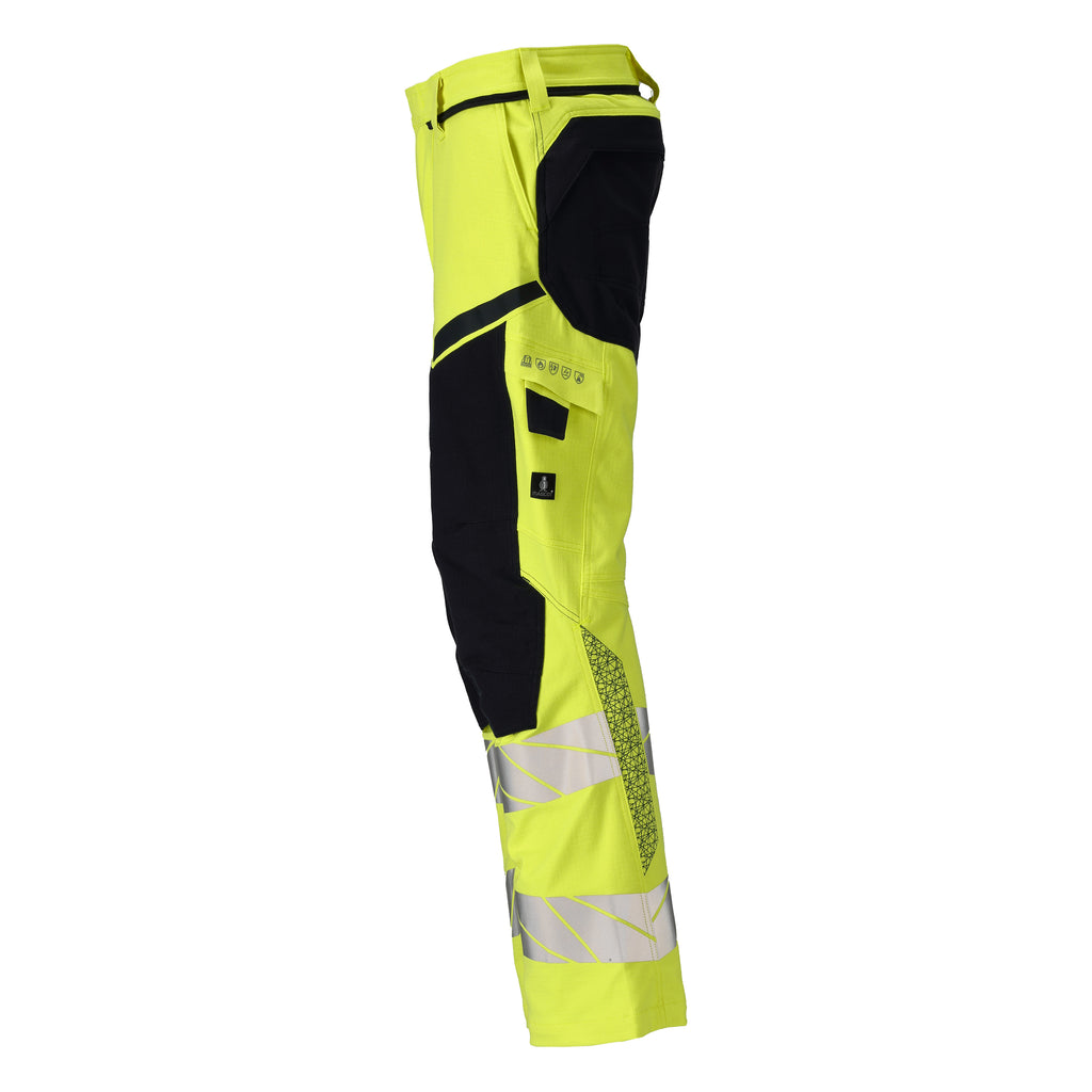 Mascot 21079 284 17010 Hi Vis Yellow Dark Navy Left