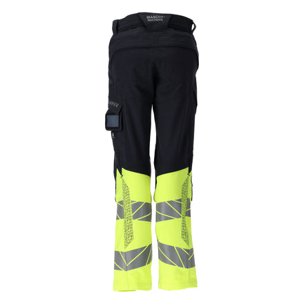 Mascot 21178 284 01017 Dark Navy Hi Vis Yellow Back