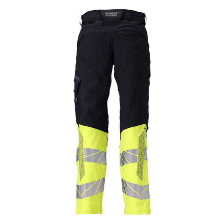 Mascot 21179 284 01017 Dark Navy Hi Vis Yellow Back