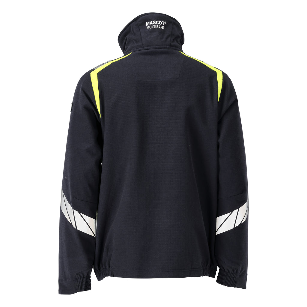 Mascot 21209 284 01017 Dark Navy Hi Vis Yellow Back