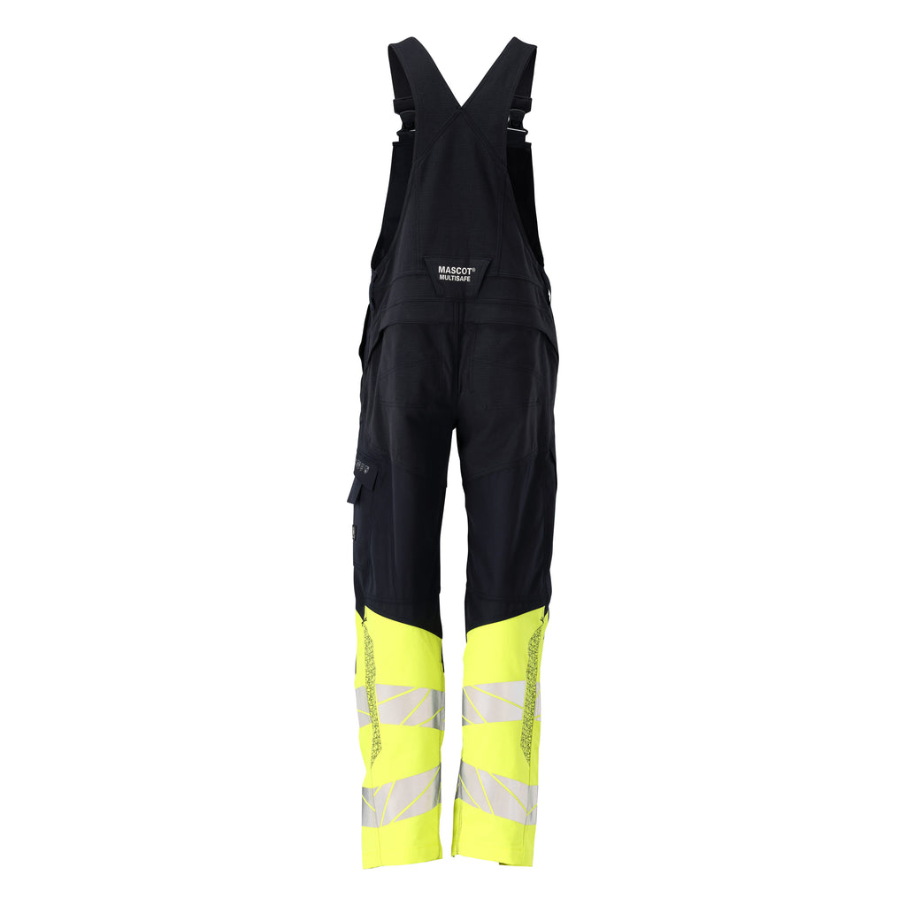 Mascot 21469 281 01017 Dark Navy Hi Vis Yellow Back