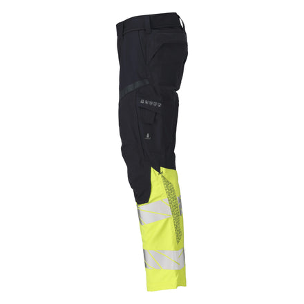 Mascot 21479 281 01017 Dark Navy Hi Vis Yellow Left