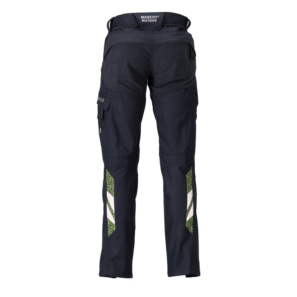 Mascot 21578 281 01017 Dark Navy Hi Vis Yellow Back