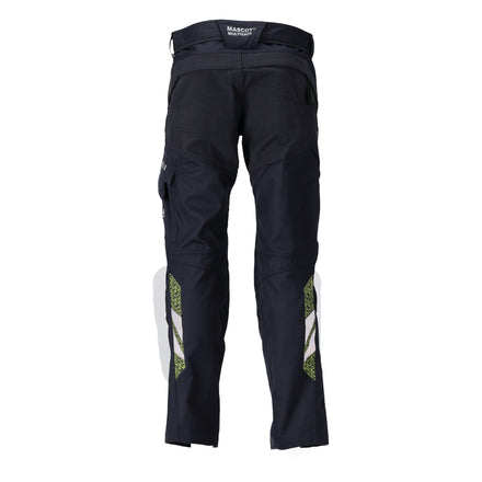 Mascot 21579 281 01017 Dark Navy Hi Vis Yellow Back