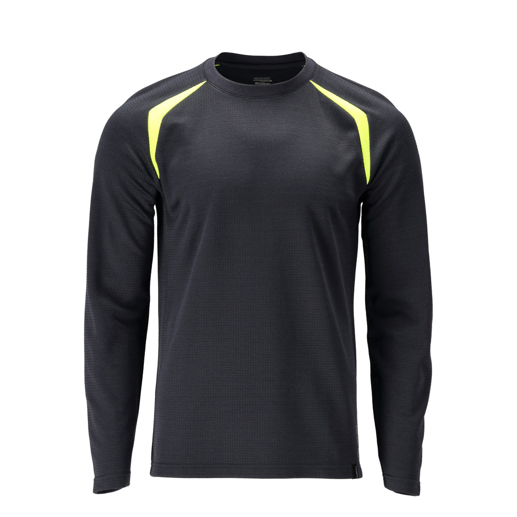 Mascot 21581 327 01017 Dark Navy Hi Vis Yellow Front