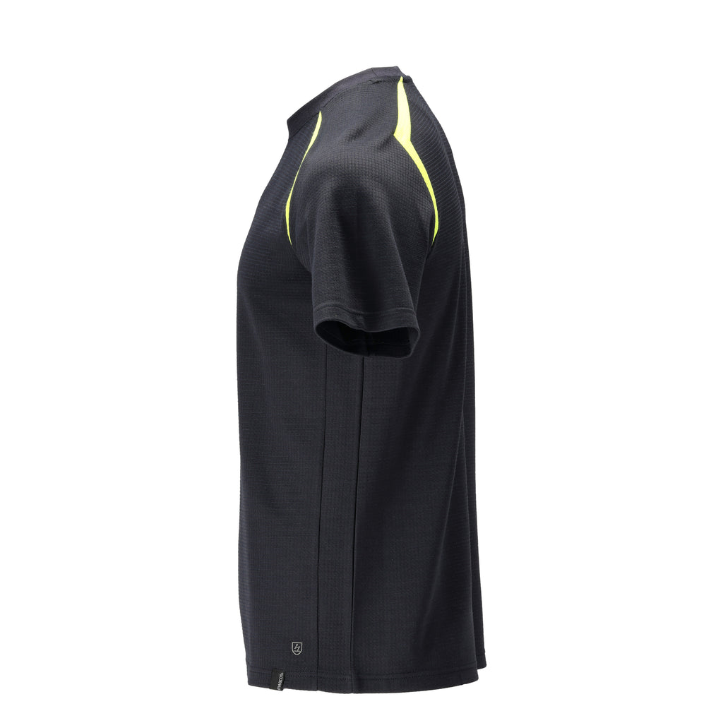 Mascot 21582 327 01017 Dark Navy Hi Vis Yellow Left