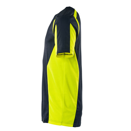 Mascot 22082 771 01017 Dark Navy Hi Vis Yellow Left