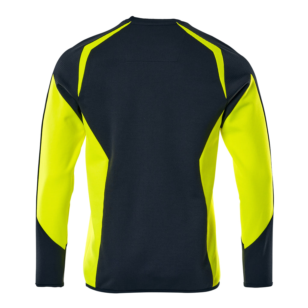 Mascot 22084 781 01017 Dark Navy Hi Vis Yellow Back