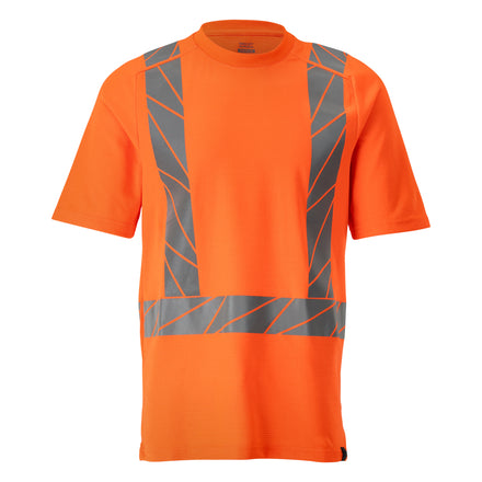 Mascot 22182 771 14 T Shirt Hi Vis Orange Front