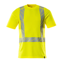 Mascot 22182 771 17 T Shirt Hi Vis Yellow Front