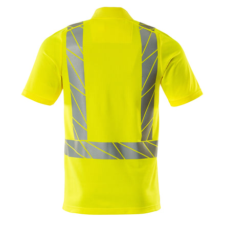 Mascot 22183 771 17 Polo Shirt Hi Vis Yellow Back