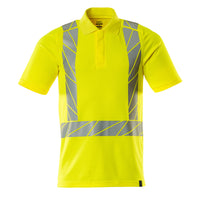 Mascot 22183 771 17 Polo Shirt Hi Vis Yellow Front