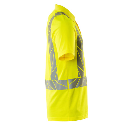 Mascot 22183 771 17 Polo Shirt Hi Vis Yellow Right